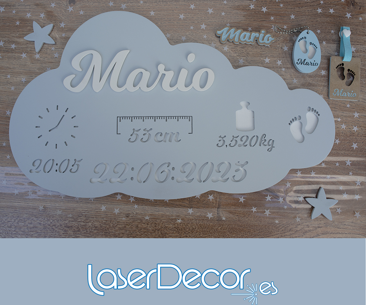 Natalicio LaserDecor Mario